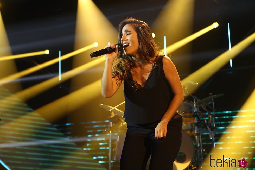 Julia Medina en su primera gala de 'Operación Triunfo'