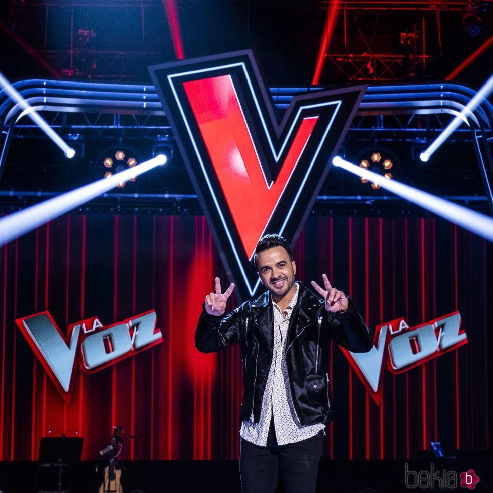 Luis Fonsi en la presentación de 'La Voz'