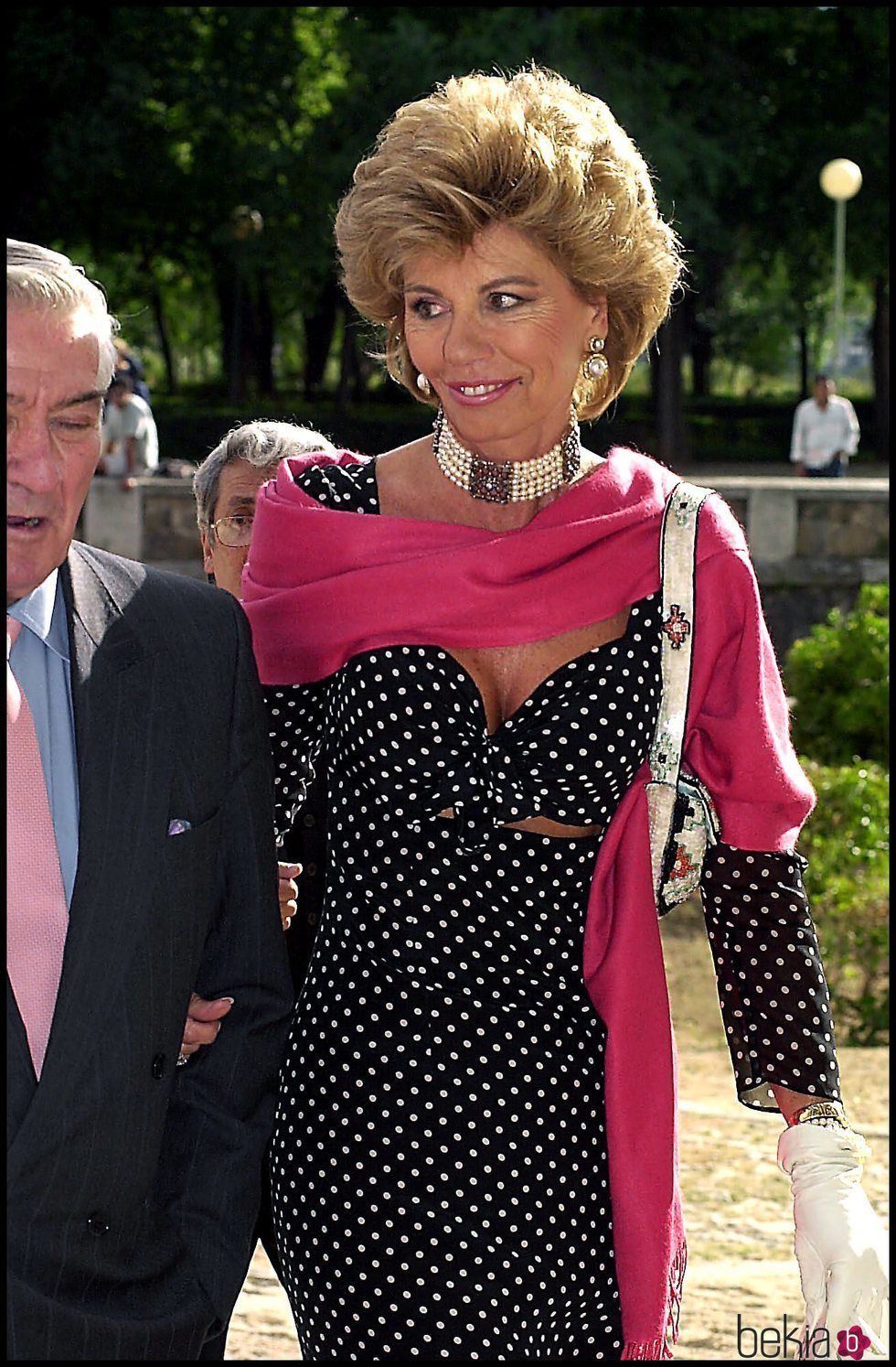 Tessa de Baviera en la boda de Pablo Hohenlohe y María del Prado Muguiro