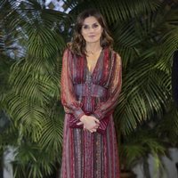 La Reina Letizia en la Embajada de España en Perú