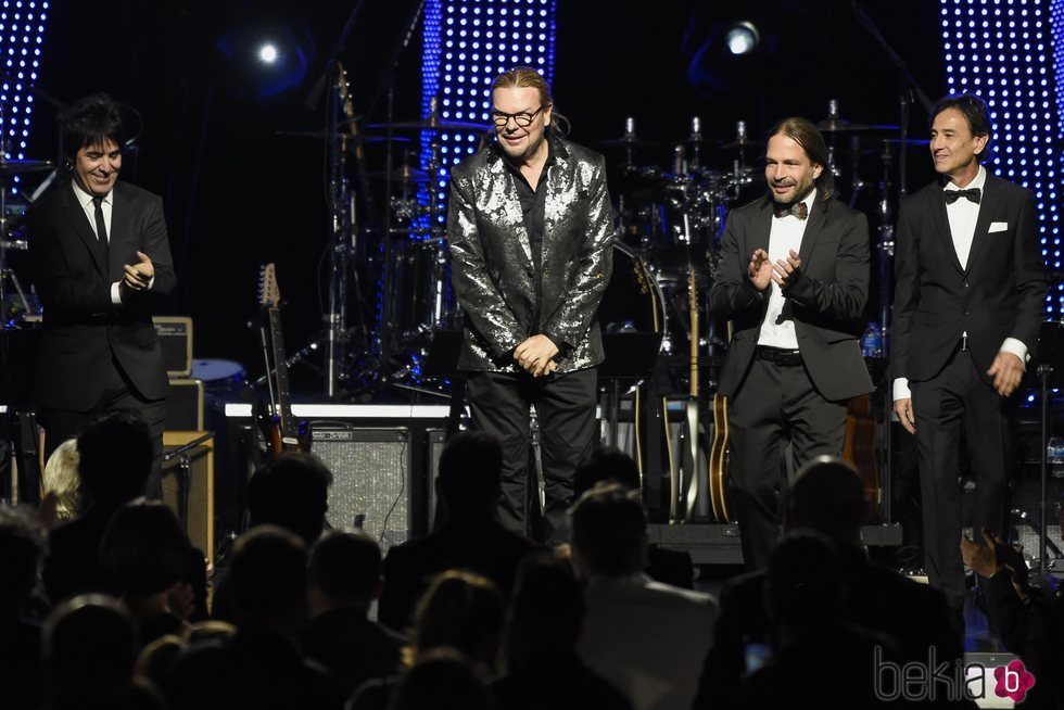 El grupo Maná en la gala de Persona del Año de los Grammy Latinos 2018