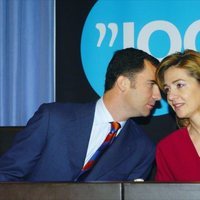El Rey Felipe y la Infanta Cristina en el centenario de LaCaixa