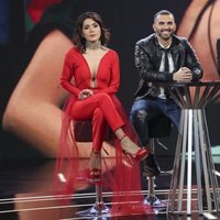 Miriam Saavedra, Suso y Jorge Javier Vázquez en la final de 'GH VIP'