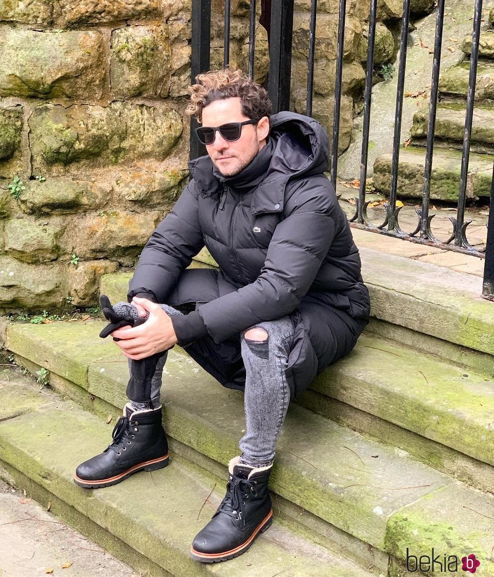 David Bisbal disfrutando de San Sebastián