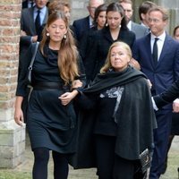 La Princesa Cristina de Holanda junto a dos de sus hijos