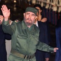 Fidel Castro y el Rey Juan Carlos en Cuba en 1999