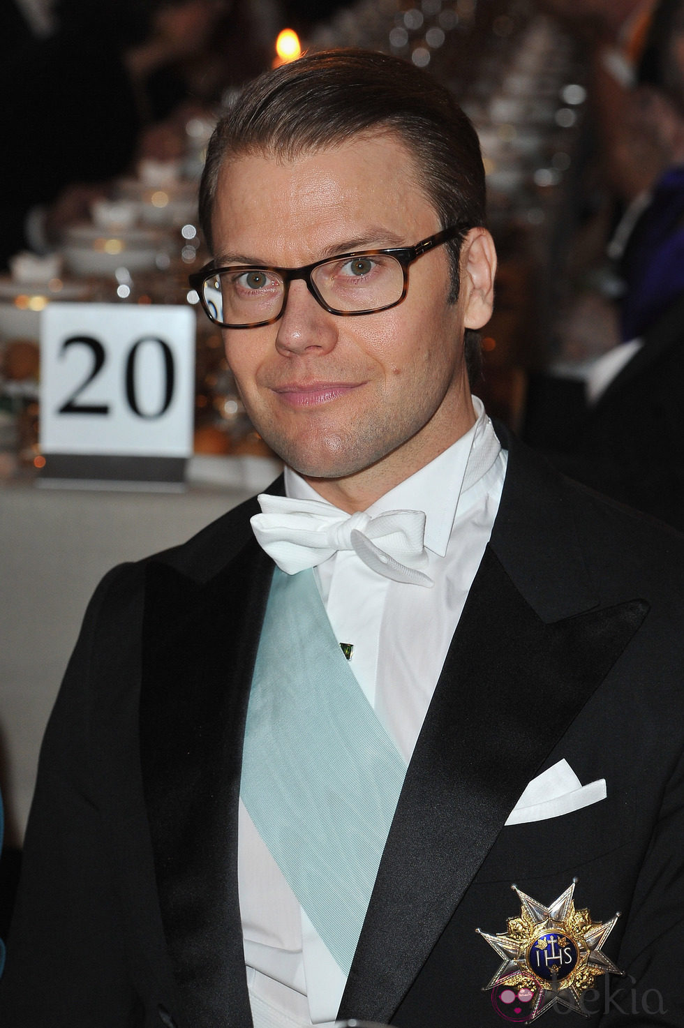 El Príncipe Daniel de Suecia en el banquete de los Premios Nobel 2011