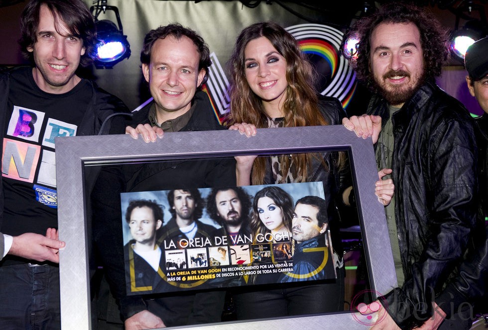 La Oreja de Van Gogh recibe un homenaje en Madrid