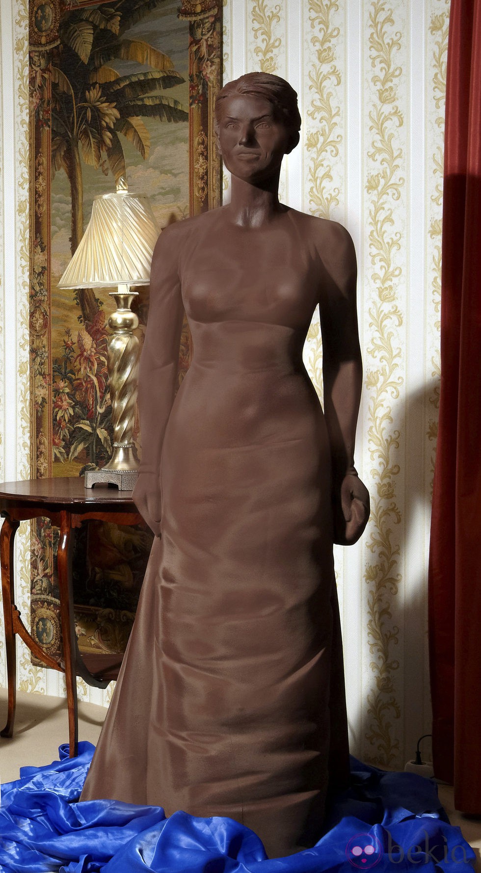 Figura de chocolate de la Princesa Letizia