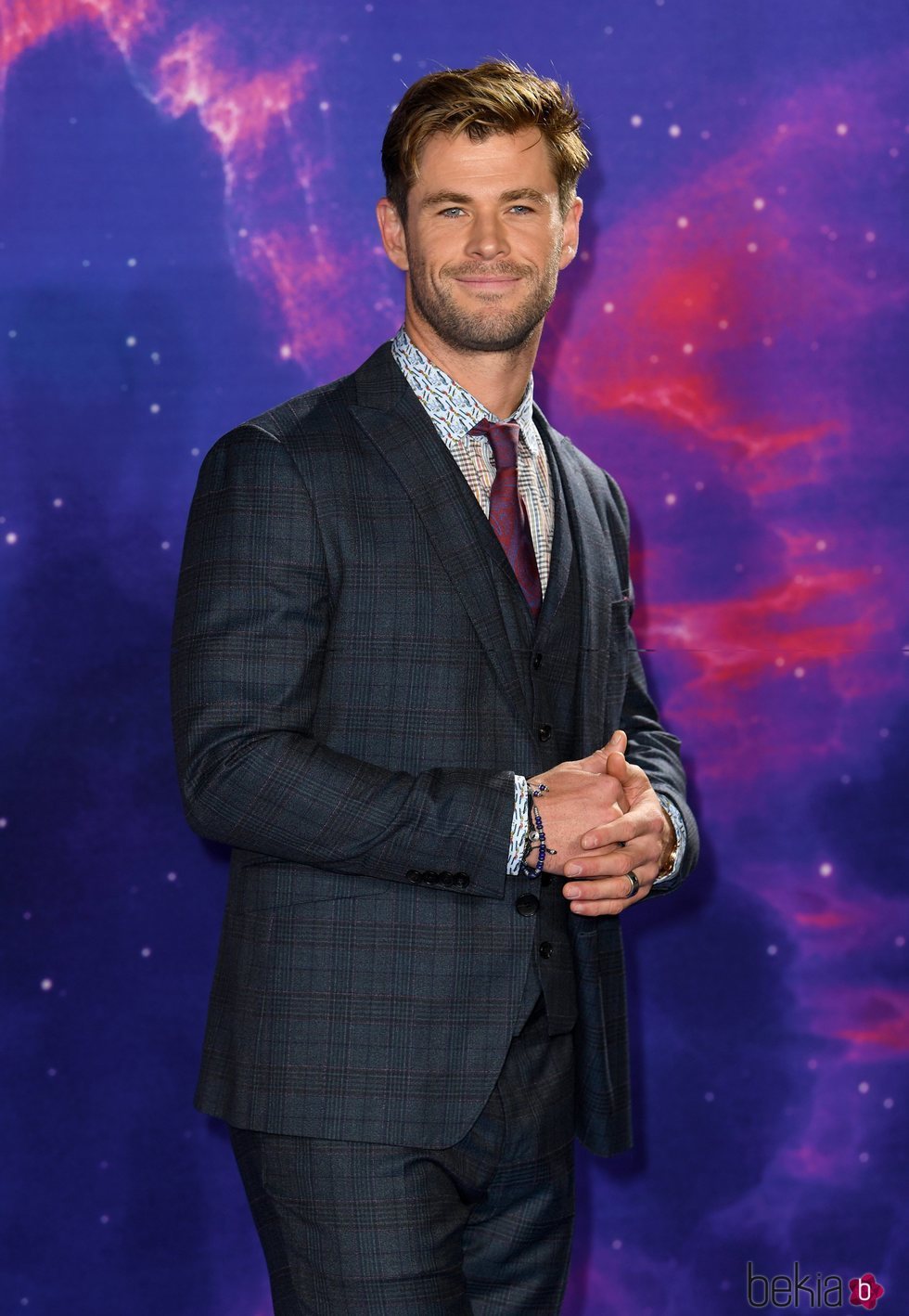 Chris Hemsworth en el interior de la premiere  de 'Los Vengadores: Endgame'