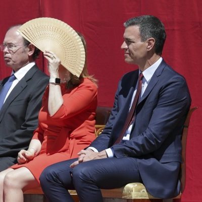 Pedro Sánchez y Ana Pastor en el 175 aniversario de la Guardia Civil