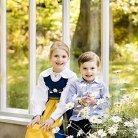 Estela y Oscar de Suecia celebran en Haga el Día Nacional de Suecia 2019