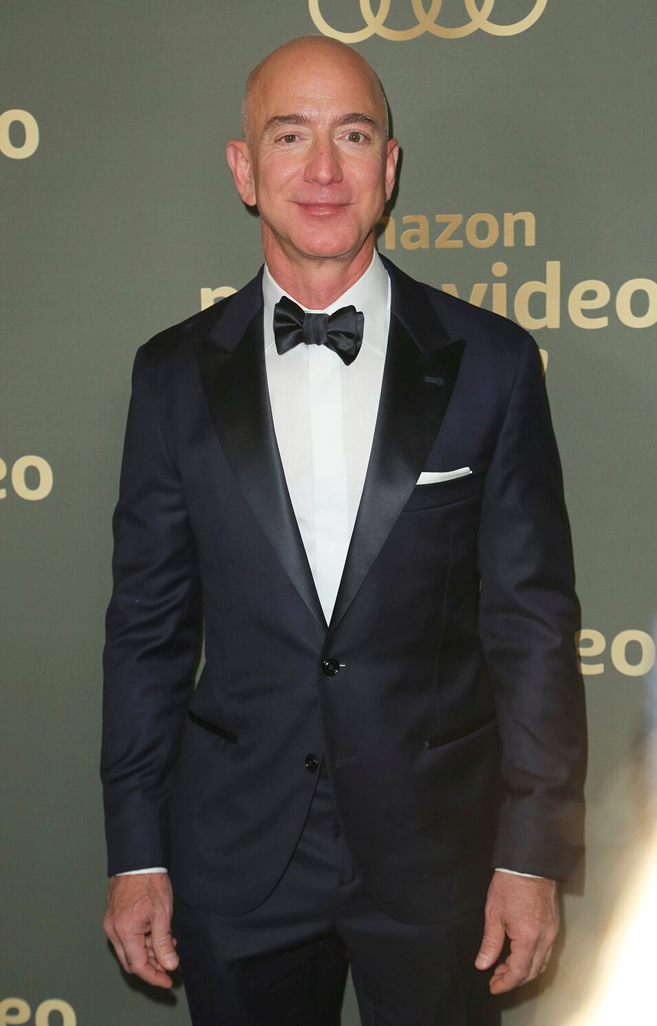 Jeff Bezos en el afterparty de los Globos de Oro 2019