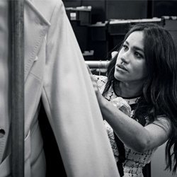 Meghan Markle en su colaboración con Vogue