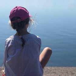La Princesa Estela de Suecia en la costa de Kalmar