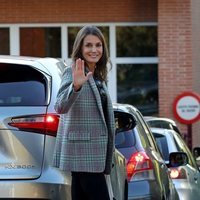 La Reina Letizia en el primer día de colegio de sus hijas del curso 2019/2020
