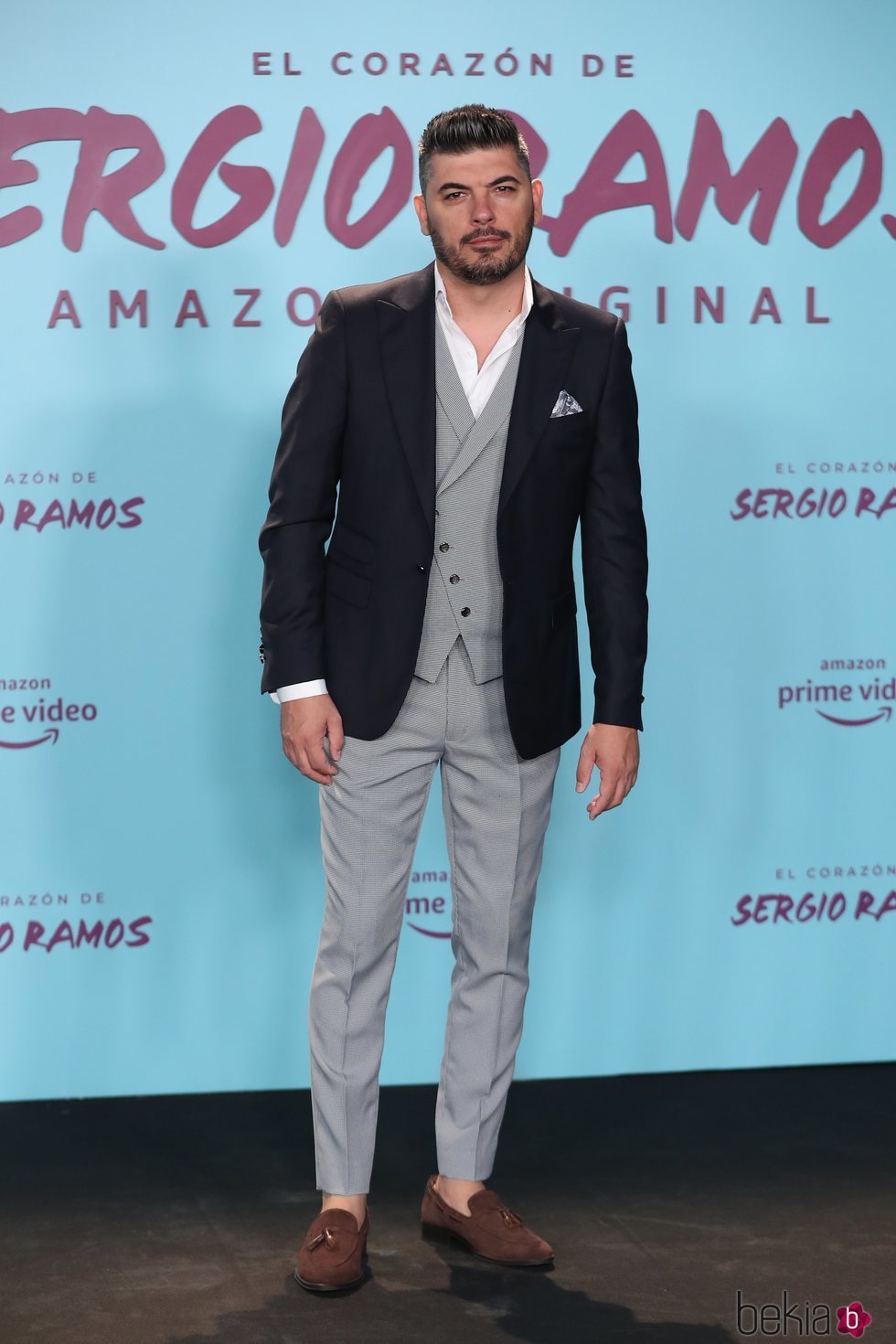Demarco Flamenco en la presentación de su documental 'El corazón de Sergio Ramos'