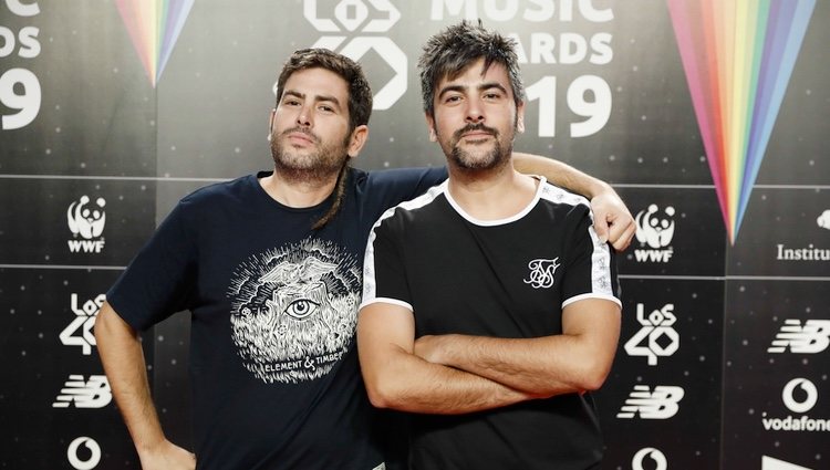 Estopa en la cena de los nominados de Los 40 Music Awards 2019