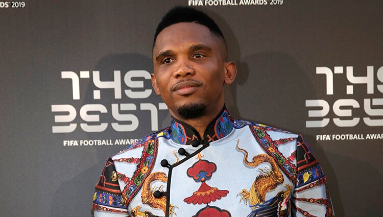 Samuel Eto'o en la gala de los Premios The Best 2019
