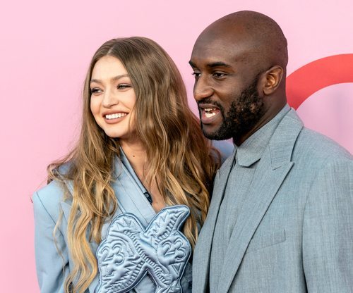 Gigi Hadid y Virgil Abloh en los CFDA Fashion Awards 2019 en Nueva York