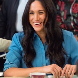 Meghan Markle, muy feliz en un centro de acogida de Ciudad del Cabo