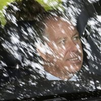 David Armstrong-Jones de camino a la iglesia en Balmoral