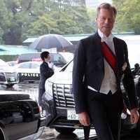 Enrique de Luxemburgo en la entronización de Naruhito de Japón