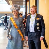 Guillermo Alejandro y Máxima de Holanda en la entronización de Naruhito de Japón