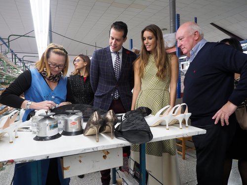 Ona Carbonell en la sede de Magrit durante los premios Mejor Calzada de España 2018