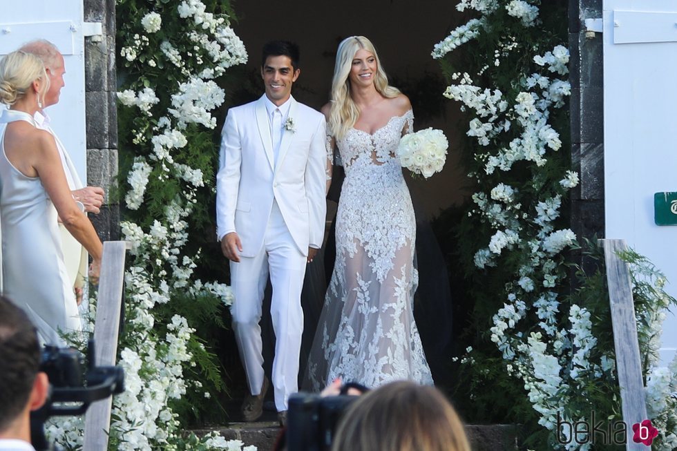Devon Windsor y su marido Johnny Dex recién casados
