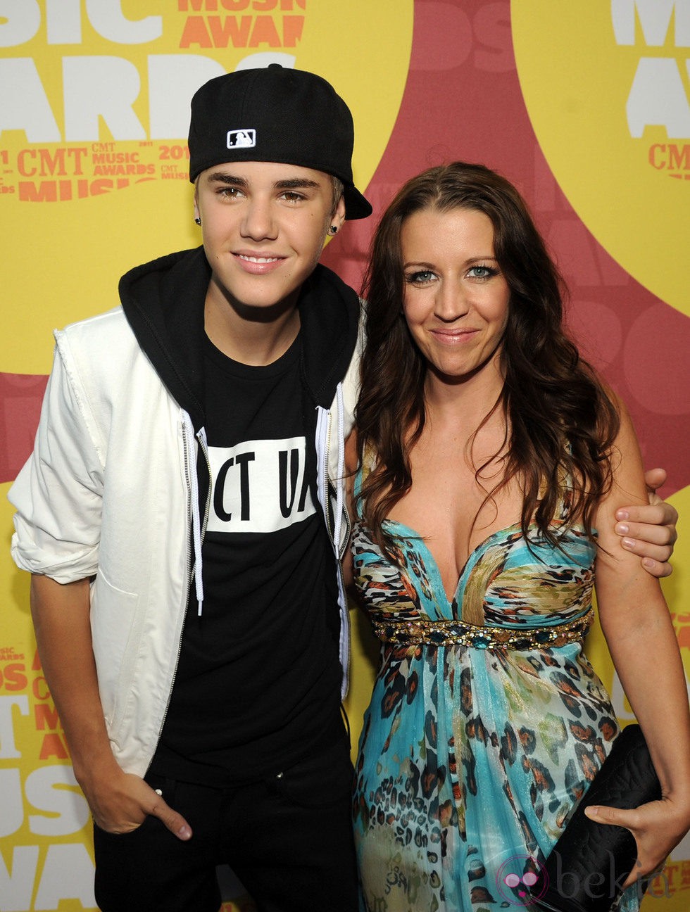 Justin Bieber y su madre, Pattie Mallette