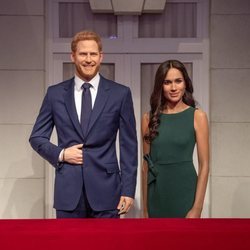 Las figuras de cera de los Duques de Sussex tras renunciar a ser miembros de la Casa Real Británica