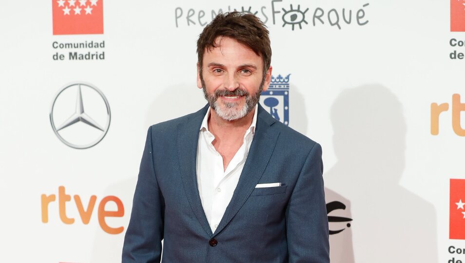 Fernando Tejero en la alfombra roja de los Premios Forqué 2020
