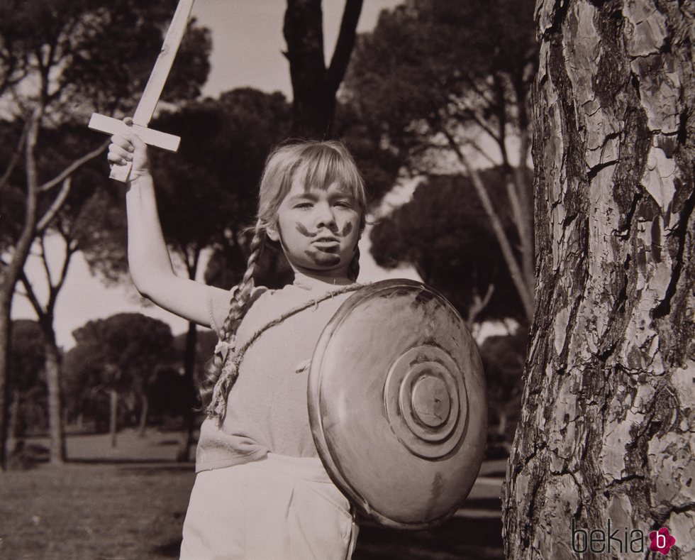 Marisol en el fotograma de una de sus primeras películas