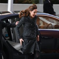Kate Middleton llegando al Evelina London Children's Hospital