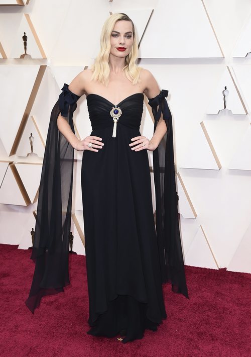 Margot Robbie con un vestido de Chanel en los Oscar 2020