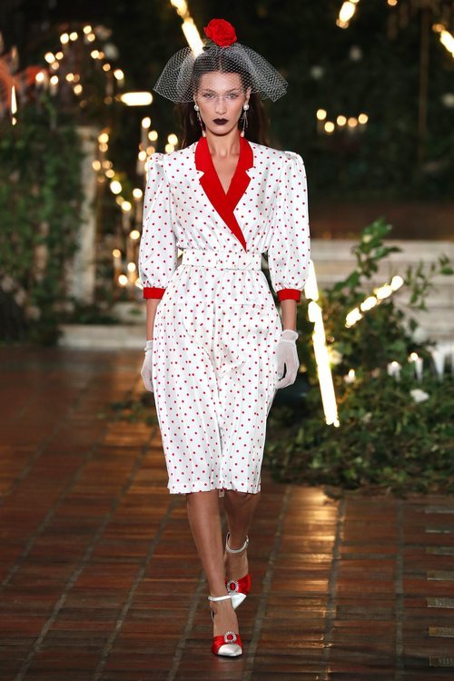 Vestido de lunares otoño/ invierno 2020 de Rodarte