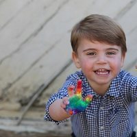 Fotografía inédita del Príncipe Luis de Cambridge por su segundo cumpleaños