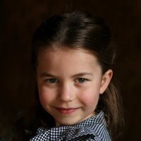 La Princesa Carlota en su quinto cumpleaños