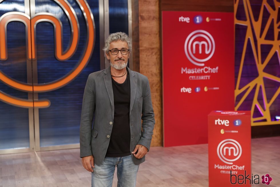 David Fernández en la presentación de 'Masterchef Celebrity 5'