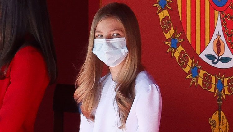 La Infanta Sofía en el Día de la Hispanidad 2020
