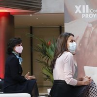 La Reina Letizia en la XII Convocatoria de Proyectos Sociales del Banco Santander