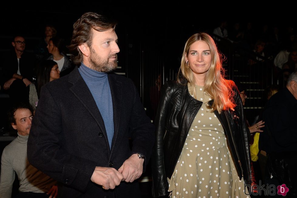 Sibi Montes y Raul Gracia 'El Tato' en la pasarela Cibeles Fashion Week Madrid 2020