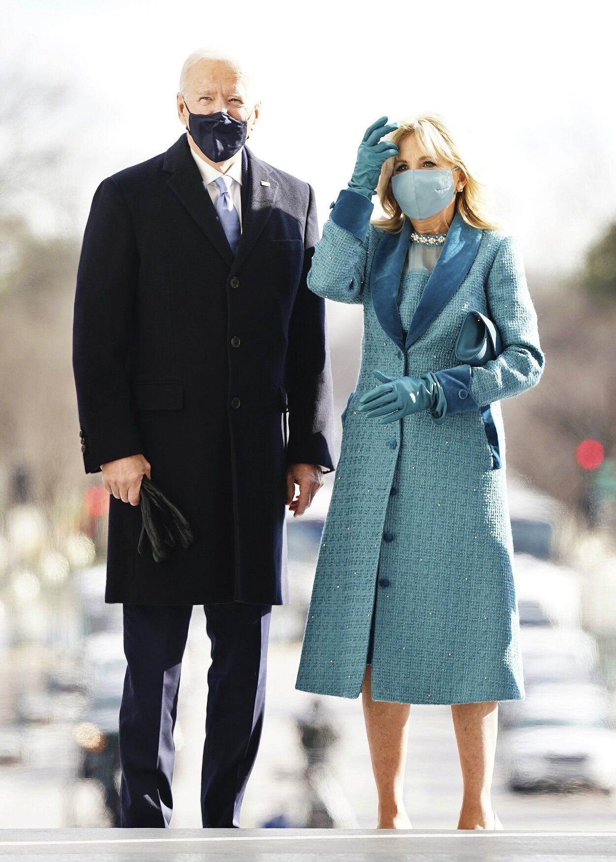 Jill Biden vestida de Markarian en la toma de posesión de Joe Biden