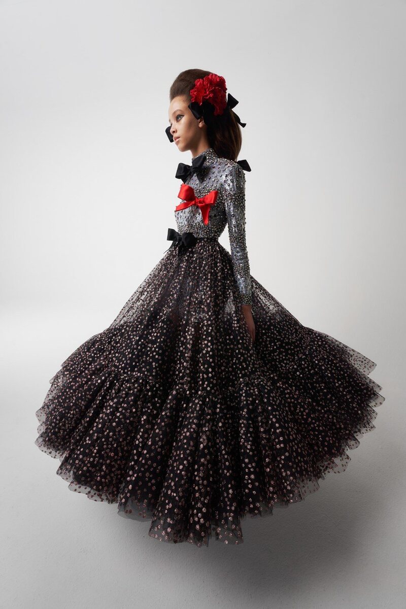 Look 5 de la colección Alta Costura primavera/verano 2021 de Giambattista Valli