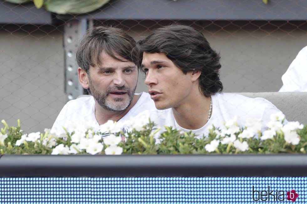 Fernando Tejero y Pablo Castellano en el Madrid Open de Tenis 2014