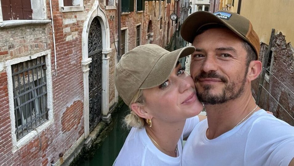 Katy Perry y Orlando Bloom en Venecia