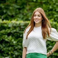 La Princesa Alexia de Holanda en el posado de verano 2021