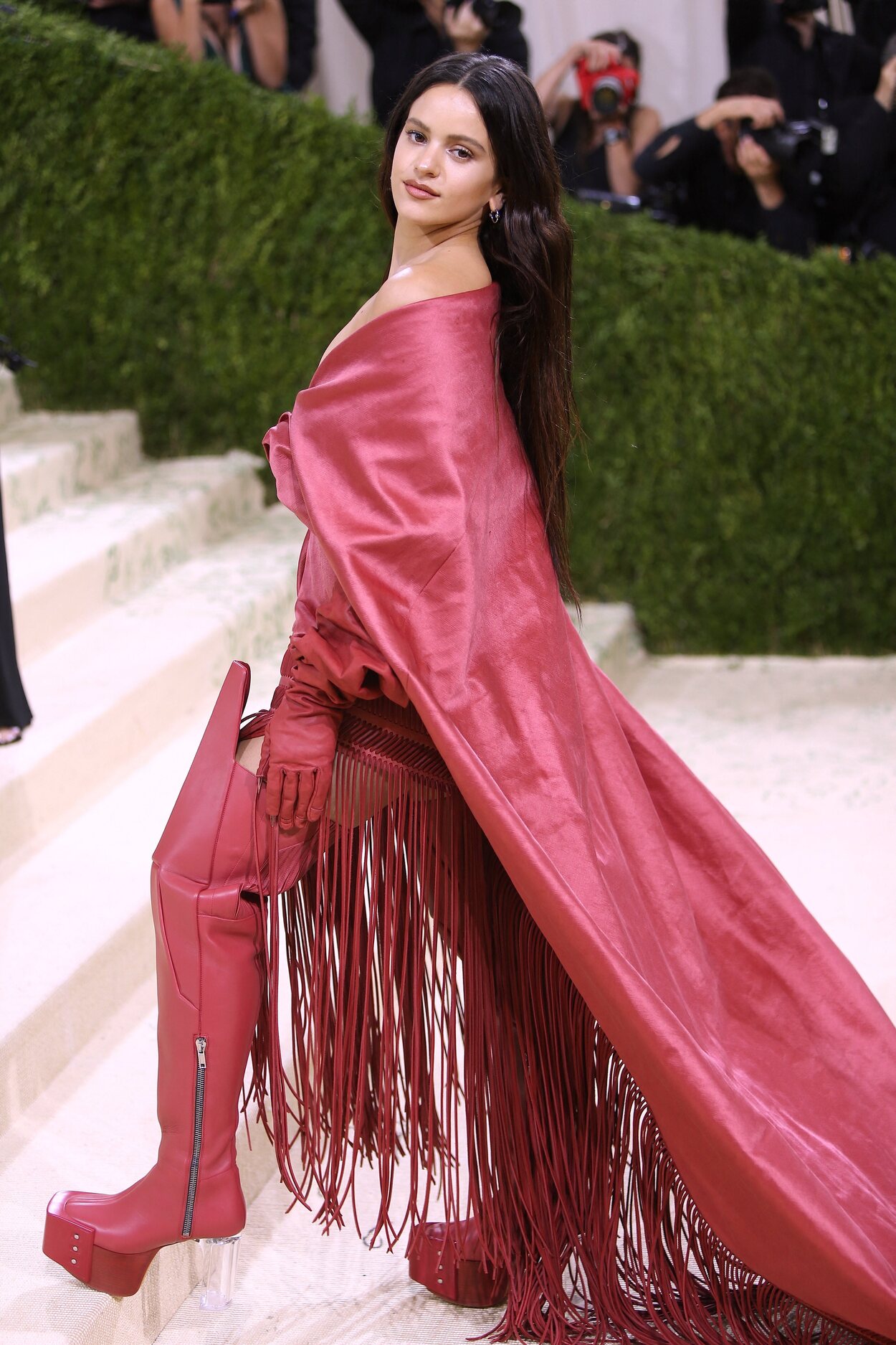 Rosalía de Rick Owens en la Met Gala 2021
