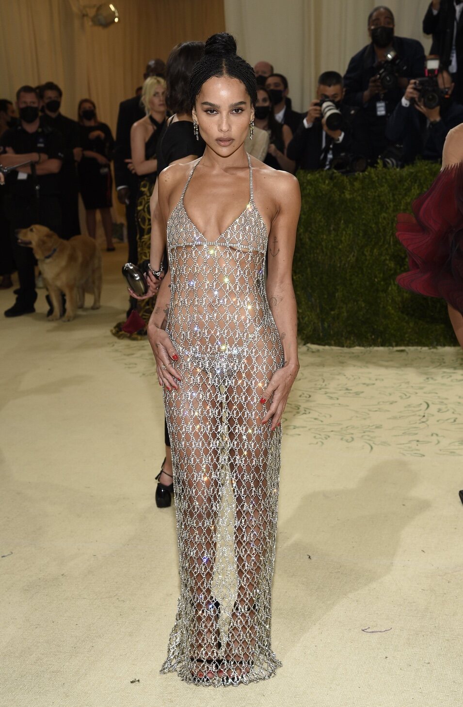 Zoë Kravitz en la MET Gala 2021